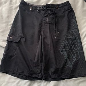 Hurley men’s black swim/boardshorts. Size small